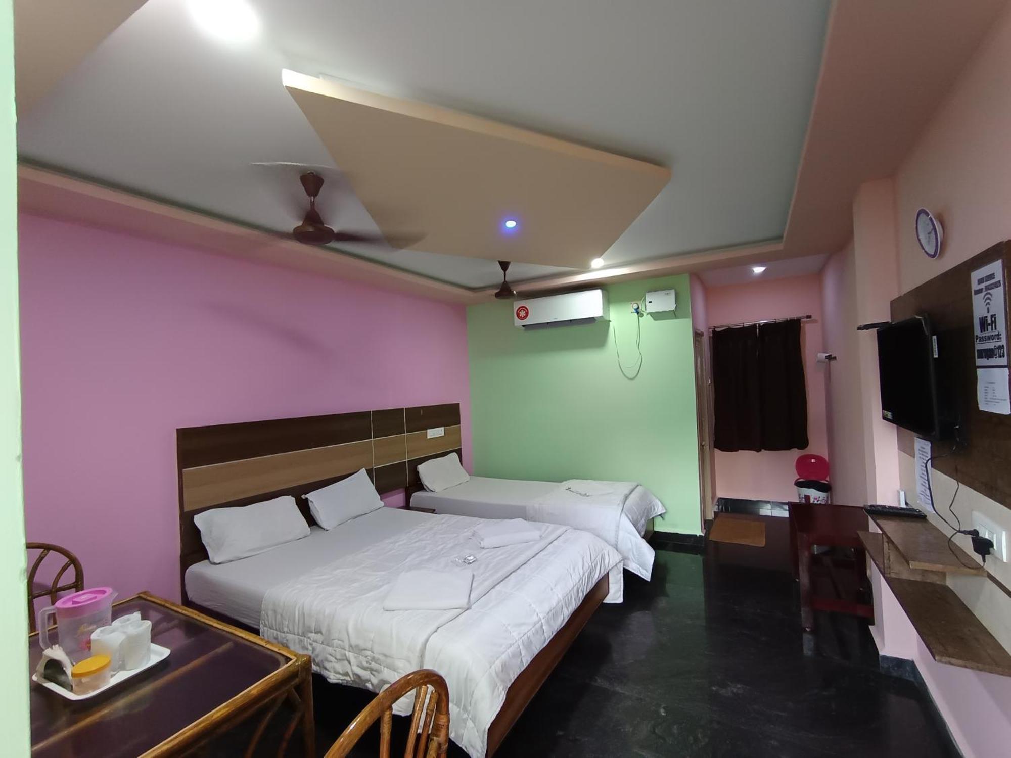 Sri Murugan Beach Paradise Hotel Mahábalipuram Kültér fotó