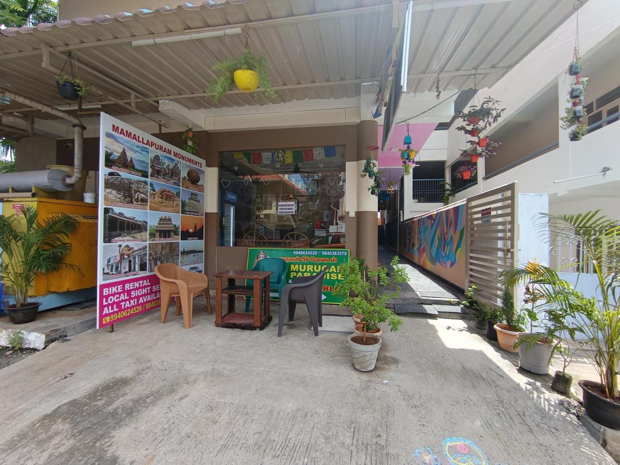 Sri Murugan Beach Paradise Hotel Mahábalipuram Kültér fotó