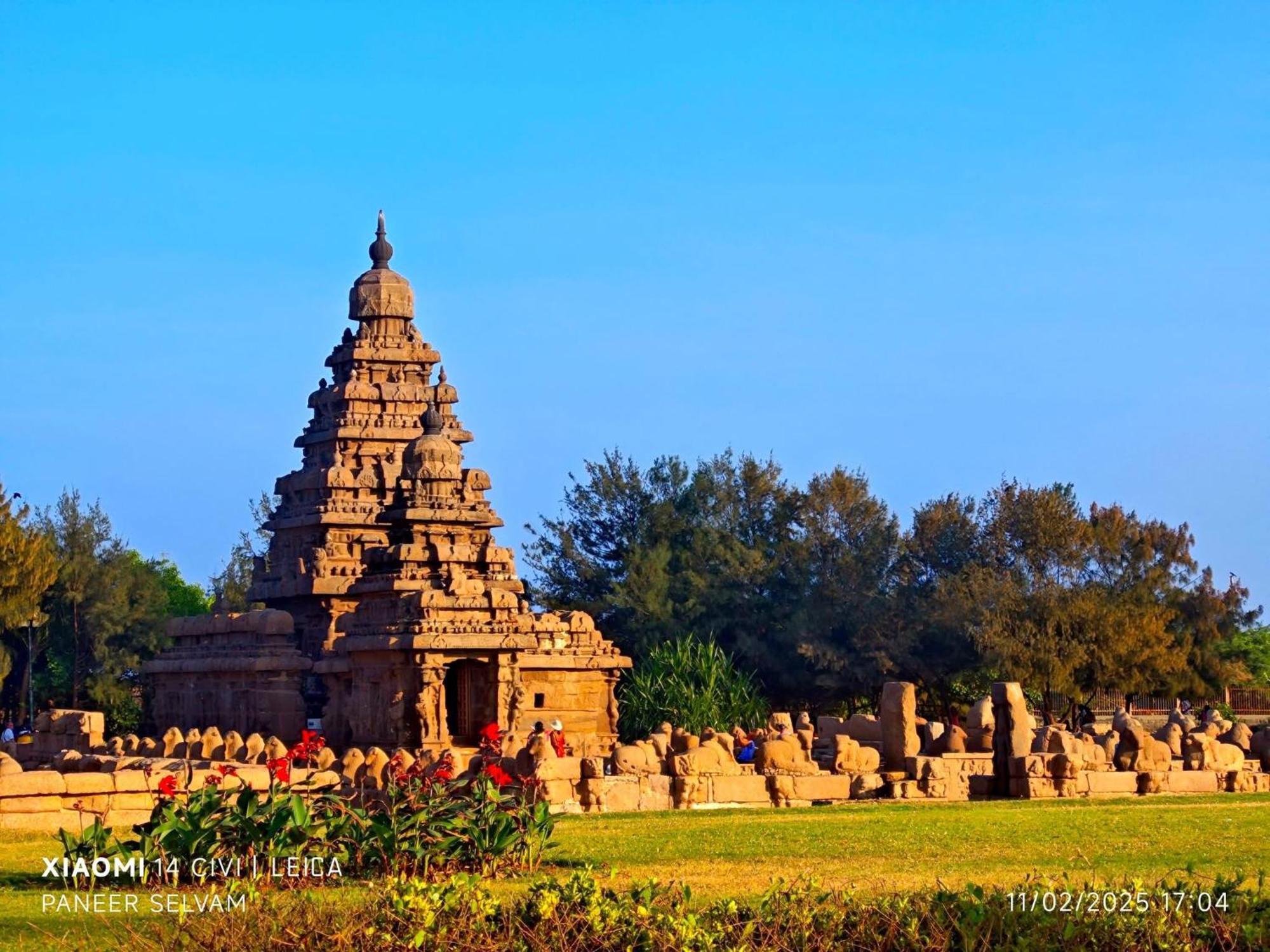 Sri Murugan Beach Paradise Hotel Mahábalipuram Kültér fotó